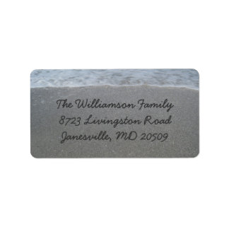 Returetiketter för segment adressetikett