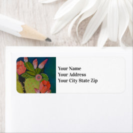 Returetiketter för skönhets- och moralverksamhet returadress etikett