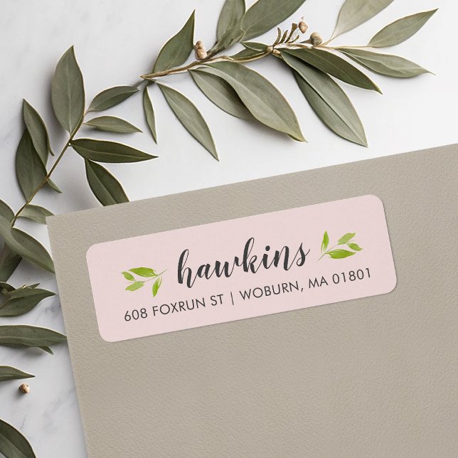 Returetiketter för små Personliger Returadress Etikett (Skapare uppladdad)