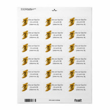 Returetiketter Guld