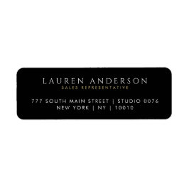 RETURETIKETTER i GODS AGENT Returadress Etikett