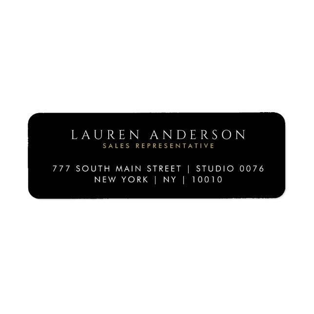 RETURETIKETTER i GODS AGENT Returadress Etikett (Framsidan)