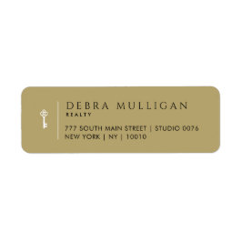 Returetiketter i Luxury Real Gods Agent Returadress Etikett