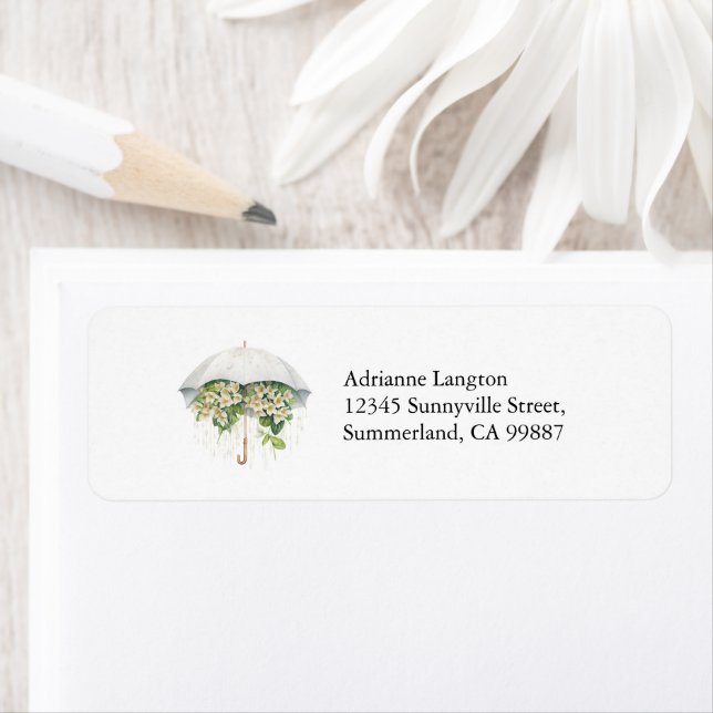 Returetiketter, Möhippa, babyskor Returadress Etikett (Insitu)