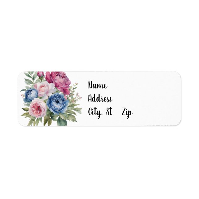 Returetiketter Stickers Returadress Etikett (Framsidan)