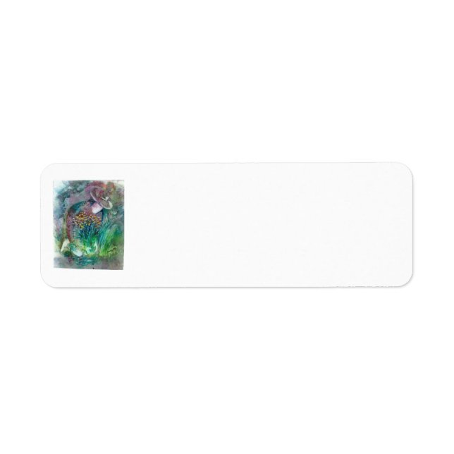 returetiketterna "Gardener" Returadress Etikett (Framsidan)