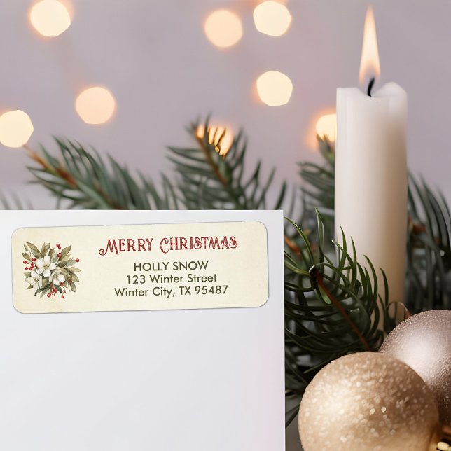 Returetiketterna Ro jul Returadress Etikett (Skapare uppladdad)