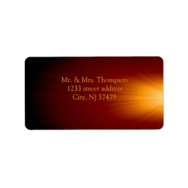 Return Address Label Adressetikett