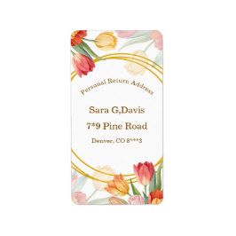 Return Address Label Adressetikett