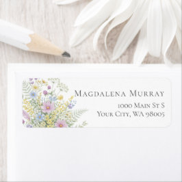 Return Address Label Returadress Etikett