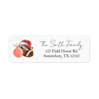 Return Address Label Returadress Etikett