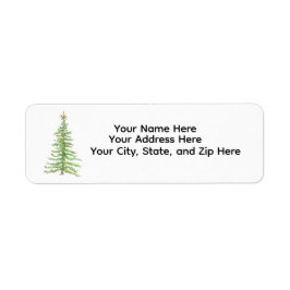 Return Address Label Returadress Etikett