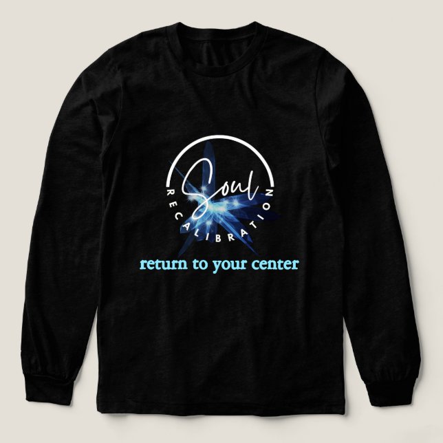 "Return to Center" Tech-Zen T-Shirt (Design framsida)