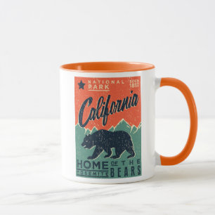 Returnera av de Yosemite björnarna Kalifornien Mugg