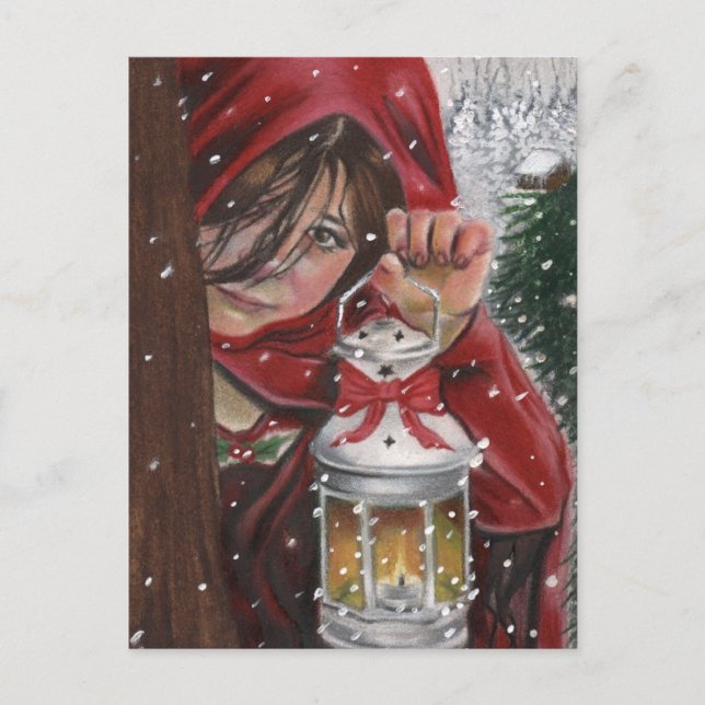 Returnera för helgdagar helg vykort (Framsida)