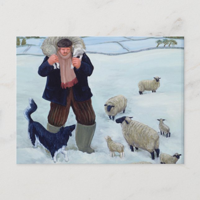 Returnera från vecket vykort (Framsida)