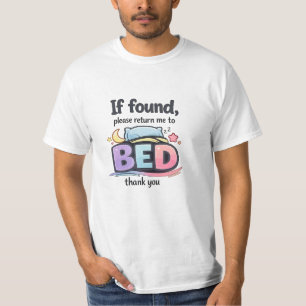 Returnera mig till Säng Common Wear T-shirt