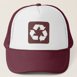 Returtecken - Mörk Brown Truckerkeps