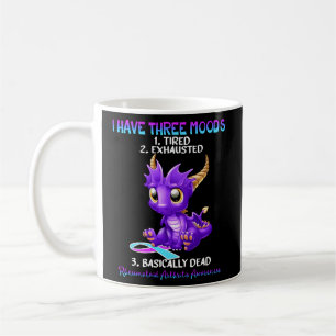 Reumatoid artrit Medvetenhet Dragon Jag har tre Kaffemugg