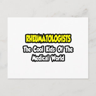 Reumatologer... Coola Kids of Medical World Vykort