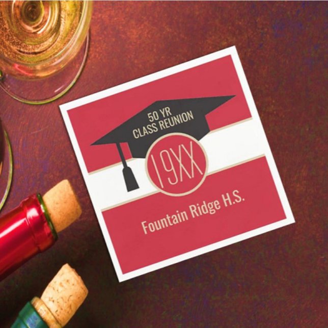 Reunion! Anpassningsbar, återföreningsservetter Pappersservett (Skapare uppladdad)