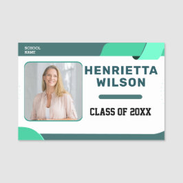 Reunion av familjen Photo Namn bricka Namnbricka