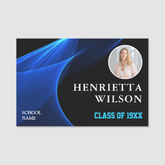 Reunion Foto Namn bricka 10Th Klassåterförening Namnbricka