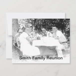 Reunion Inbjudan till Middag Bild i