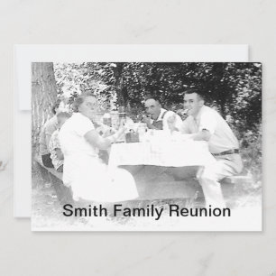 Reunion Inbjudan till Middag Bild i