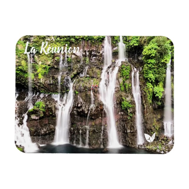 Réunion Island - magnet by Velvet Escape (Horisontell)