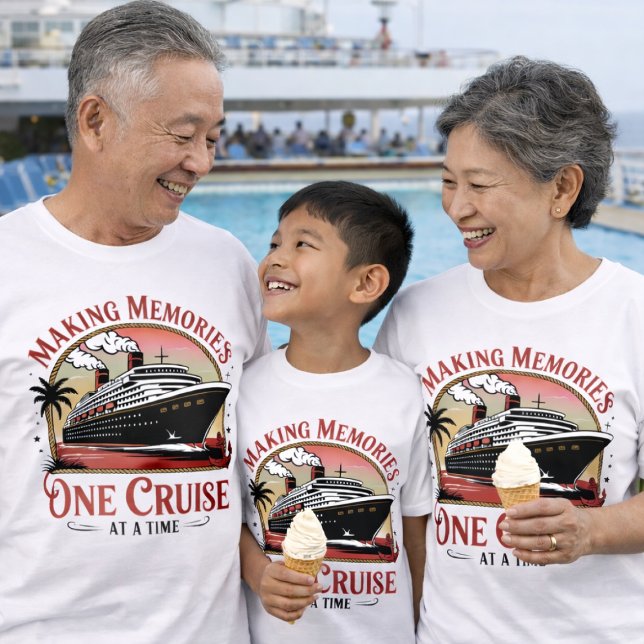 Reunion Making Memories Cruise T Shirt (Matching Cruise Shirts for the whole group)