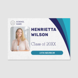 Reunion Photo Namn bricka High School Reunion Namnbricka