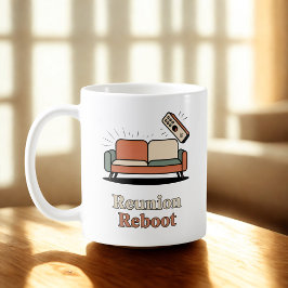 Reunion Reboot | Holiday Chaos Humor Kaffemugg