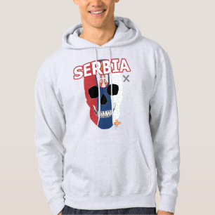 REUNIONES Serbien sudadera con capucha B2 Hoodie