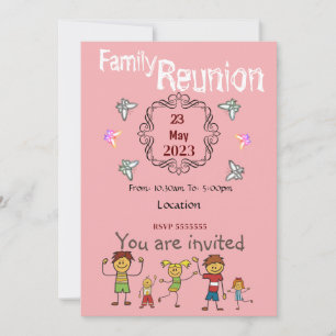Reunionsinbjudan Inbjudningar