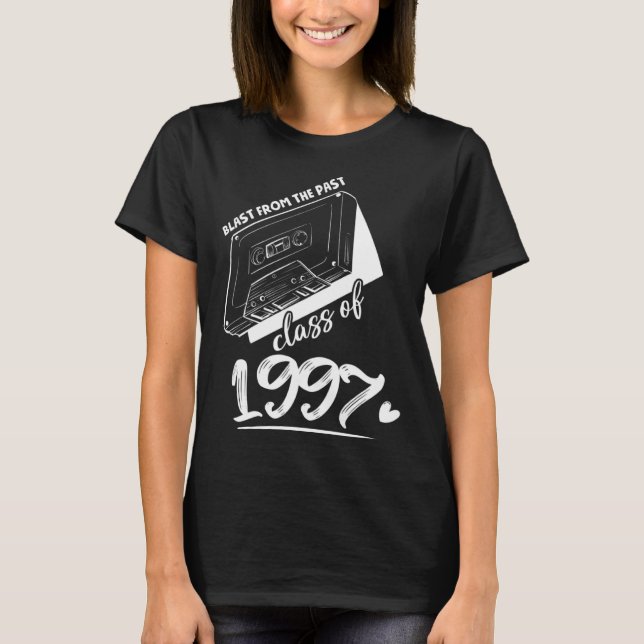 Reunionsklass 1997 Skolplast Studenten från 1997 T Shirt (Framsida)
