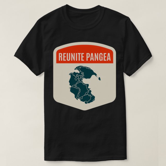 Reunite Pangea 1 T Shirt (Design framsida)