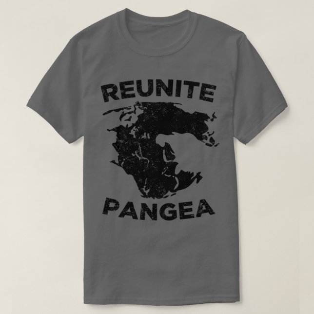 Reunite Pangea Geology Humor T Shirt (Design framsida)