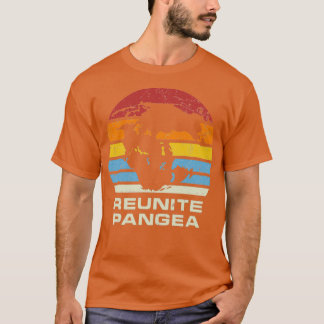 Reunite Pangea retro sunrise stil T Shirt