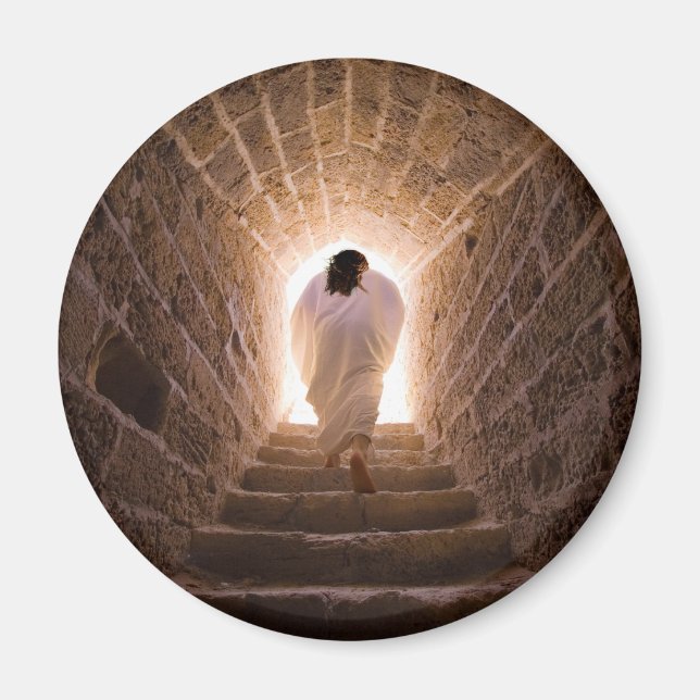 Reurktion av Jesus Kristus magnets Magnet (Framsidan)