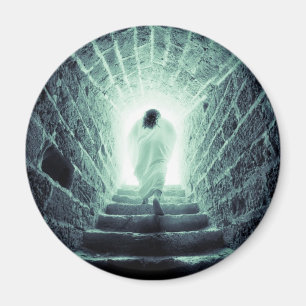 Reurktion av Jesus Kristus magnets Magnet