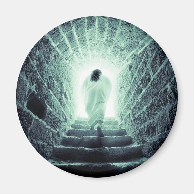 Reurktion av Jesus Kristus magnets Magnet (Framsidan)