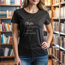 Reuth Whispers-minimalistcitat T Shirt