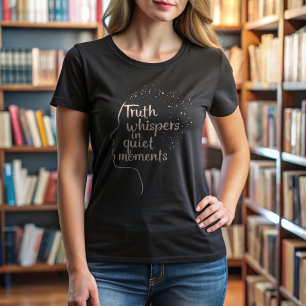 Reuth Whispers-minimalistcitat T Shirt