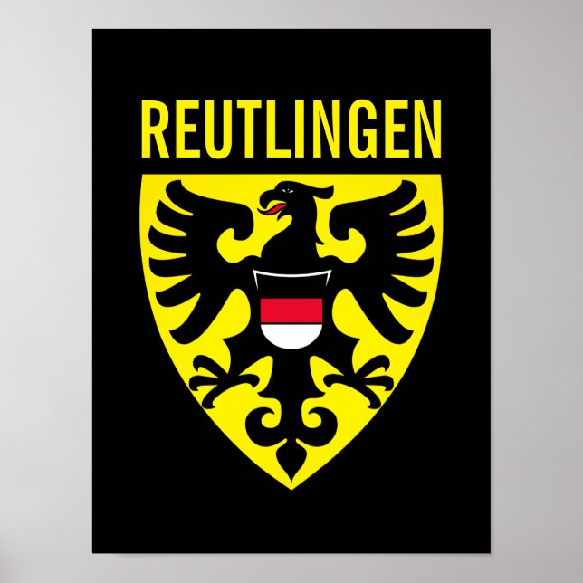 Reutlingen jackar om arm - Tyskland Poster (Framsidan)