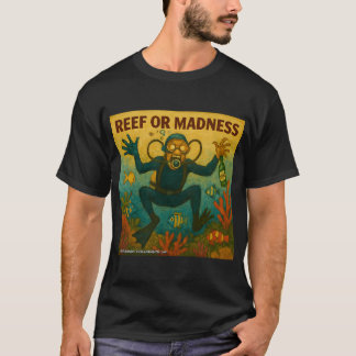 Rev eller galenskap – Rollig Scuba-dykare Cartoo T Shirt