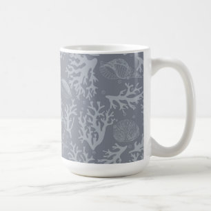 Rev för Hipsterstilkorall Kaffemugg