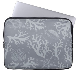 Rev för Hipsterstilkorall Laptop Sleeve