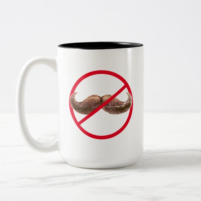 Rev Krig reaktorns Mugg - ingen ansiktshår (Vänster)