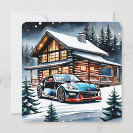 Rev Up for Helgdagars: JDM Edition-jul Julkort